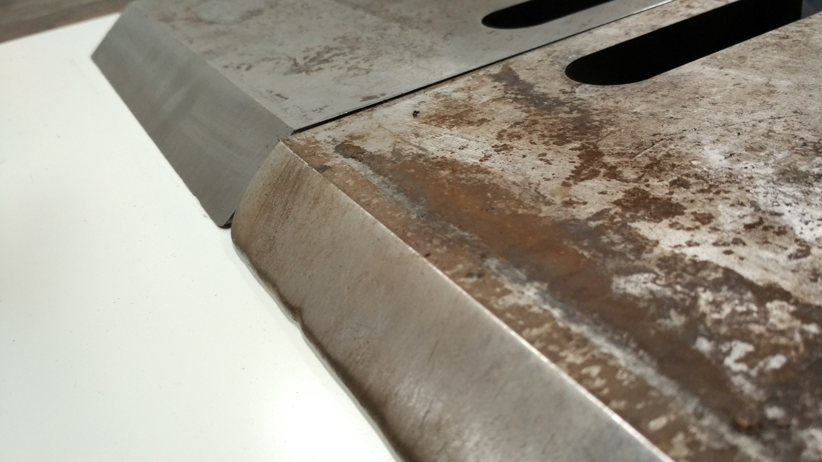 Sharpening machine knives Wood chipper Fento